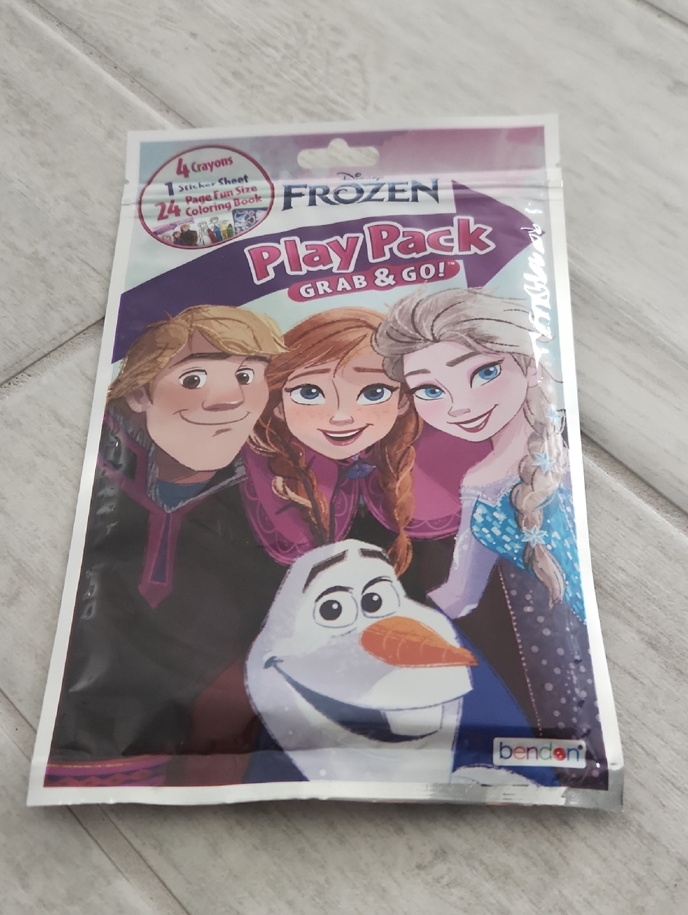 🐻 Disney Frozen Activity Pack - Purple, Blue, White